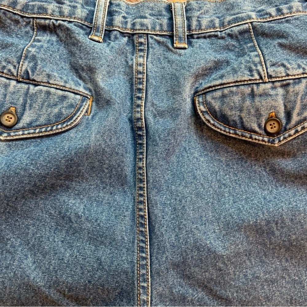 Vintage 1980’s Westport Denim High Waisted Mom Jeans Pleated Front Size 14 RARE - Picture 12 of 12